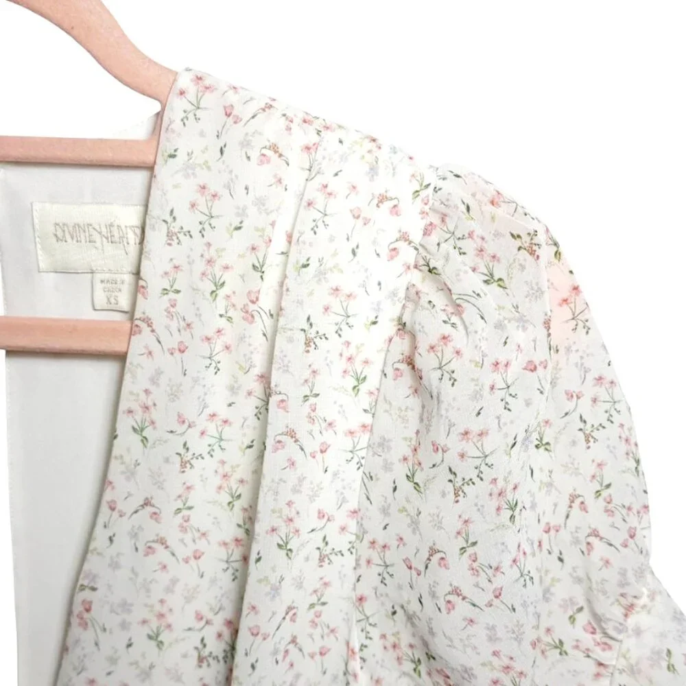 DIVINE HERTIAGE Floral Print Midi Dress - Picture 10 of 11